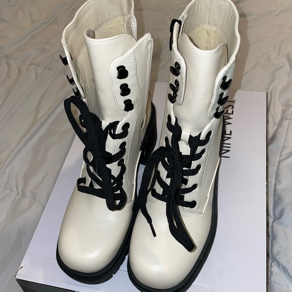 Nine West Shoes - NEW IN BOX NINE WEST COMBAT BOOTS